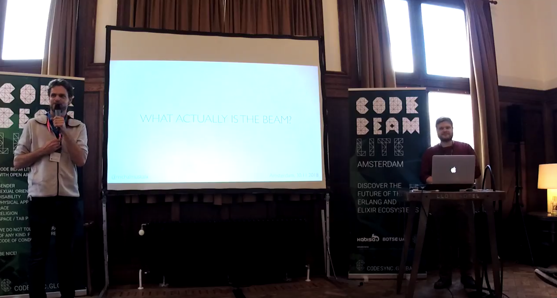 Code BEAM Lite Amsterdam 2018 - live streaming from the conference